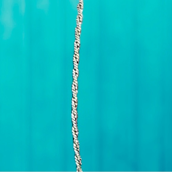 EUC! DELICATE STERLING SILVER BRACELET - Picture 4 of 5